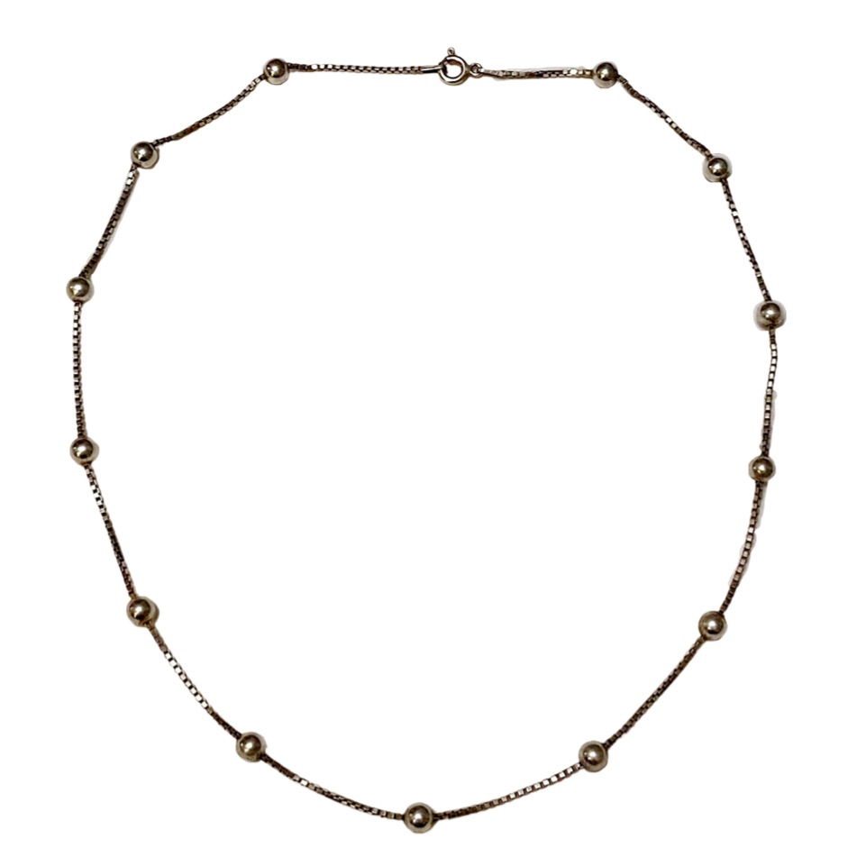 Danecraft Sterling Silver Ball Chain Necklace 925 30$